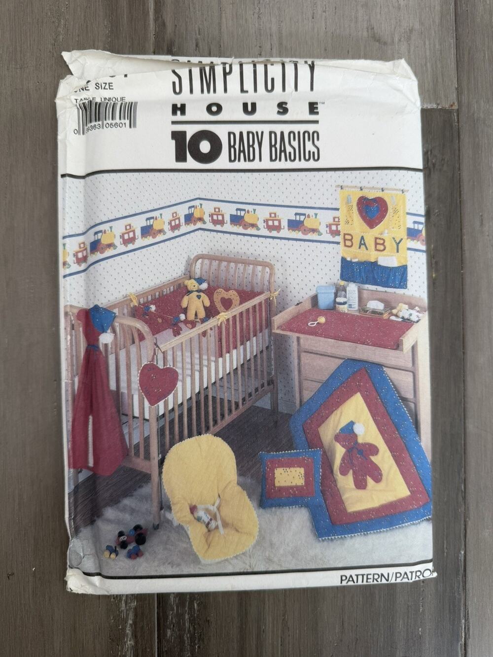 Simplicity House 10 Baby Basics Vintage 80s Pattern One Size